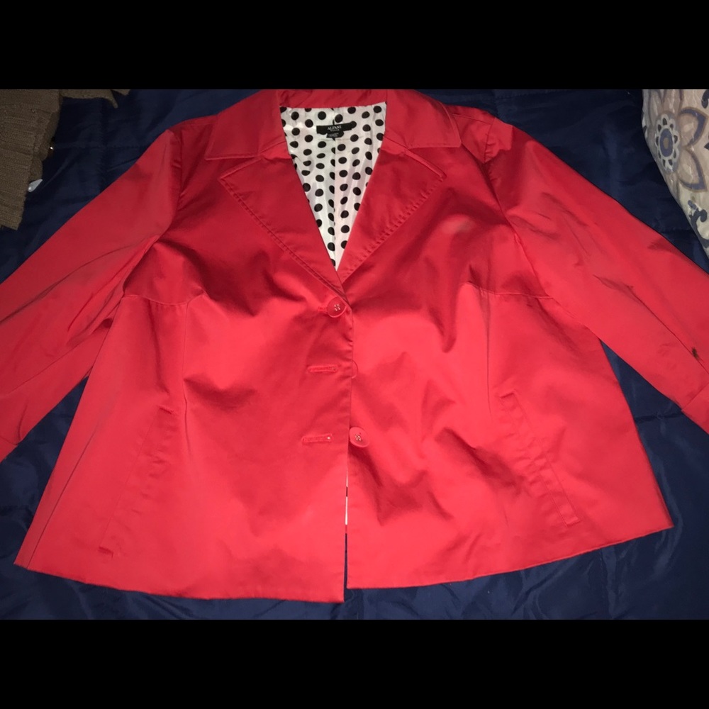 Red jacket